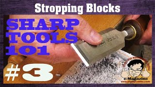 How to make and use a stropping block for sharpening your tools [upl. by Marabelle239]