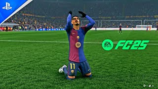 Raphinha Shines Barcelona vs Leganés Showdown in EA FC 25 Career Mode  La Liga Action [upl. by Bilbe]