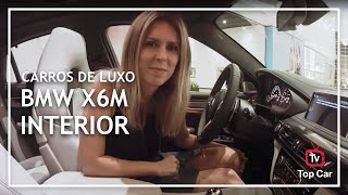 Carros de luxo  BMW X6M tudo sobre seu interior  Top Car [upl. by Brittney]