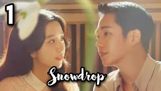 snowdrop ep 1 in hindi  BLACKPINK JISOO  snowdrop eng sub  kdrama point [upl. by Ociral]