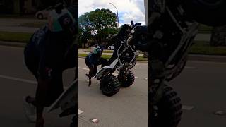 20 Year Old Banshee Killa Bikelifemeechy stayon1wheel streetmotocross bikelife justdontloop [upl. by Elatnahs181]