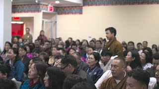 The Prime Minister visited New York for the UN Assembly and met with the local Bhutanese community [upl. by Welcome32]