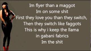 Nicki Minaj  Dead wrong LYRICS [upl. by Darill]