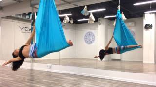 Aerial joga  FITOLOGY  Air Yoga [upl. by Ahsilem]