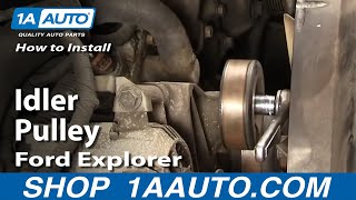 How to Replace Pulley 0209 Ford Explorer [upl. by Irrok]