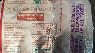 Amoxicillin 250mg 500mg capsules review in Hindi [upl. by Eihtur150]