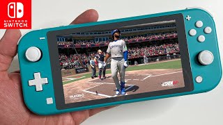 MLB the Show 24 Gameplay on Nintendo Switch LITE [upl. by Page]