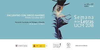 Encuentro con Sergio Ramírez Premio Cervantes 2017 UCM [upl. by Nylkcaj]