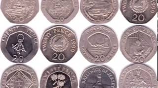 Rare Valuable 20p Coins in Circulation  Isle of Man 20p Gibraltar 20p Guernsey 20p Coins [upl. by Nurav]