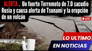 Un terremoto se registro este sabado en Rusia [upl. by Atalie]