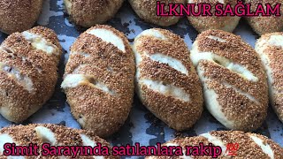 Simit PoğaçaSucuklu Kaşarlı Simit Poğaça Nasıl YapılırSimit Sarayının En sevilen Poğaçası 💯 [upl. by Klemperer]