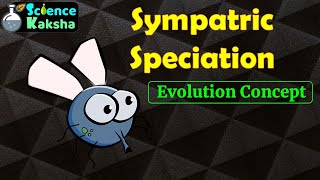 SYMPATRIC SPECIATION In Hindi  CSIR NET  EVOLUTION TYPE OF SPECIATION [upl. by Mathew69]