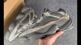 adidas Yeezy 500 Granite GW6373 [upl. by Naraj]