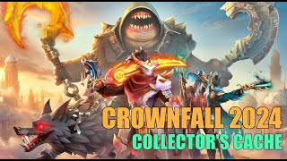 CROWNFALL 2024 COLLECTORS CACHE PREVIEW [upl. by Aivekahs]