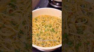 Easy Butter Garlic Spaghetti Recipe 🍝 Quick amp Delicious [upl. by Sulokcin]