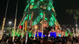 Rio de Janeiro em clima de Natal  Inauguração da Árvore de Natal do Barra shopping  Natal 2024 [upl. by Kleiman436]