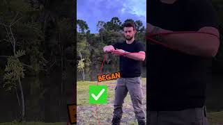 How to throw a rope correctly rope [upl. by Meunier]