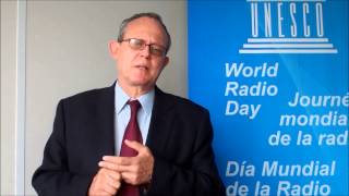 Frank La Rue on World Radio Day [upl. by Yerffoej833]