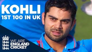 Virat Kohlis 1st Hundred In The UK  England v India 2011  Highlights [upl. by Wright678]