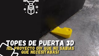 Impresión 3D para Principiantes ¡Diseña y Fabrica Topes de Puerta Únicos [upl. by Zebedee498]