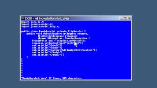 Lesson1 Writing and Compiling a Servlet  Java Servlet JSP Tutorial [upl. by Concoff]