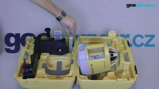 Univerzální rotační laser Topcon RLVH4DR [upl. by Marston]