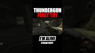 Got the Thundergun FIRST TRY callofduty callofdutyzombies codzombies [upl. by Daisie]