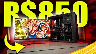 MELHOR PC Gamer Barato 2024 até 850 Reais CUSTO BENEFÍCIO INCRÍVEL E RODOU VÁRIOS JOGOS [upl. by Nwahsit411]