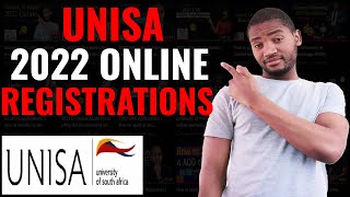 UNISA 2022 Registrations  How to register at UNISA online [upl. by Fugere]