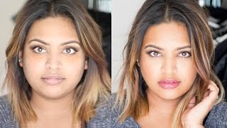 How to Contour A Round Face all drugstore [upl. by Daniyal]