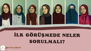 İlk Görüşmede Neler Sorulmalı  Bievlensek2 Bölüm [upl. by Tarrel]