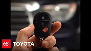 2007  2009 Tundra HowTo Remote Keyless Entry  Toyota [upl. by Refannej]