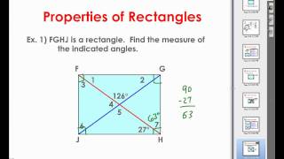 Properties of Rectangles [upl. by Yrojram]