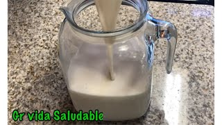 ✅ LECHE 🥛 DE AVENA SALUDABLE [upl. by Ylrbmik]