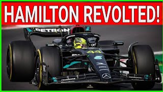 PATIENCE IS OVER HAMILTON FROM THE INTERVIEW COMPLETELY REVOLTED  F1 2024 [upl. by Koval]