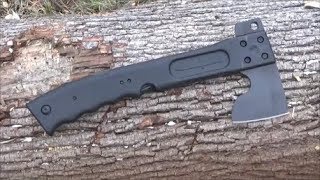 Camillus HatchetHammerSaw Camtrax Axe Review [upl. by Aklam]