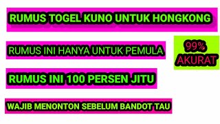 RUMUS TOGEL UNTUK PEMULA  RUMUS TOGEL ABADI UNTUK SEMUA PASARAN [upl. by Enyad245]