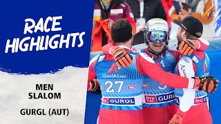 Highlights Men Slalom Gurgl 2023  Audi FIS Alpine World Cup 2324 [upl. by Agamemnon]