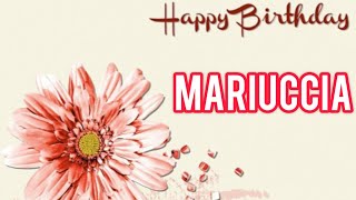 Buon compleanno Mariuccia  tanti auguri a te [upl. by Esinaj]