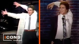 Jim Carrey was a monster in the 80’s and this appearance on Letterman’s shows it [upl. by Ruenhs]