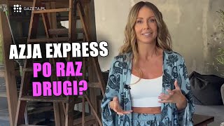 MaĹ‚gorzata Rozenek Azja Express kolejny raz [upl. by Mirak]