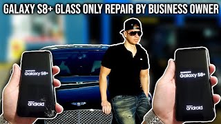 SAMSUNG GALAXY S8 PLUS GLASS ONLY SCREEN REPAIR REPLACEMENT [upl. by Wunder]