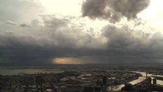 Melbourne storm timelapse 9112011 [upl. by Lertnek]