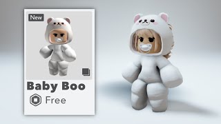 ROBLOX ADDED A NEW FREE BABY CHARACTER 😍🥹 [upl. by Randall]