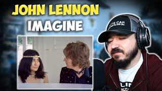 JOHN LENNON  Imagine  FIRST TIME REACTION [upl. by Yila]