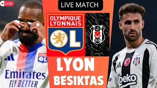 🔴 LYON  BESIKTAS  VICTOIRE OBLIGATOIRE POUR LES GONES  3 EME JOURNEE DE EUROPA LEAGUE LIVE MATCH [upl. by Hoffer]