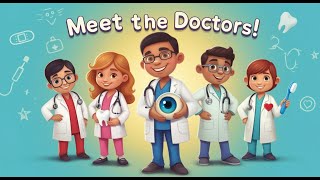 Names of Doctors Fun Introduction to Different Types of Doctors for Kids kidsfun [upl. by Jr]