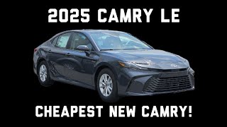 Finally 2025 Toyota Camry LE First Impressions [upl. by Inod]