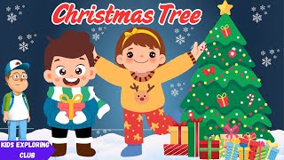 Christmas Tree Song  Christmas Songs For Kids  Nursery Rhymes [upl. by Htesil]