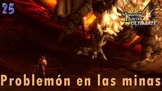 MH4U Cap25  Problemón en las minas  Misiones de la aldea Nv⭐⭐⭐⭐⭐ 3DS [upl. by Mercy501]